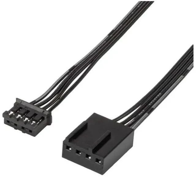 Alt view image 4 of 4 - Shark Force 120 Performance Enhancement 120mm PWM Fan with Shark Skin Pattern Fan Blades, SST-SF120B, black