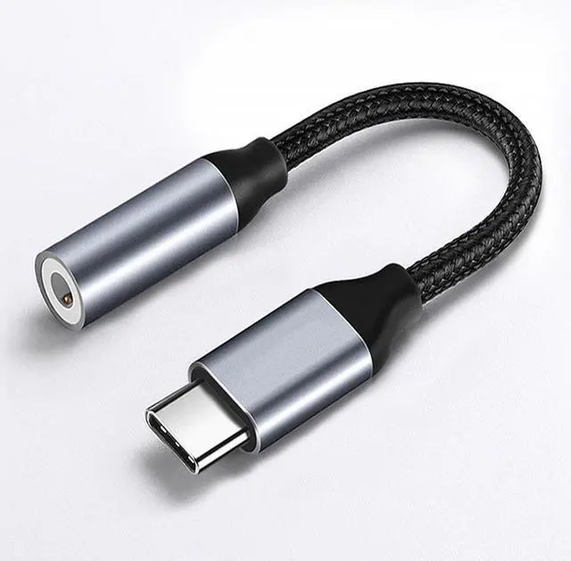 Main image of USB Type C to 3.5mm Headphone Jack Adapter Audio Adapter USB C to Aux Dongle Cable Cord for iPhone 15 Plus/15 Pro Max Galaxy S23 S22 Ultra S20+ Note 20 10 Pixel 7 6 5 4 and More