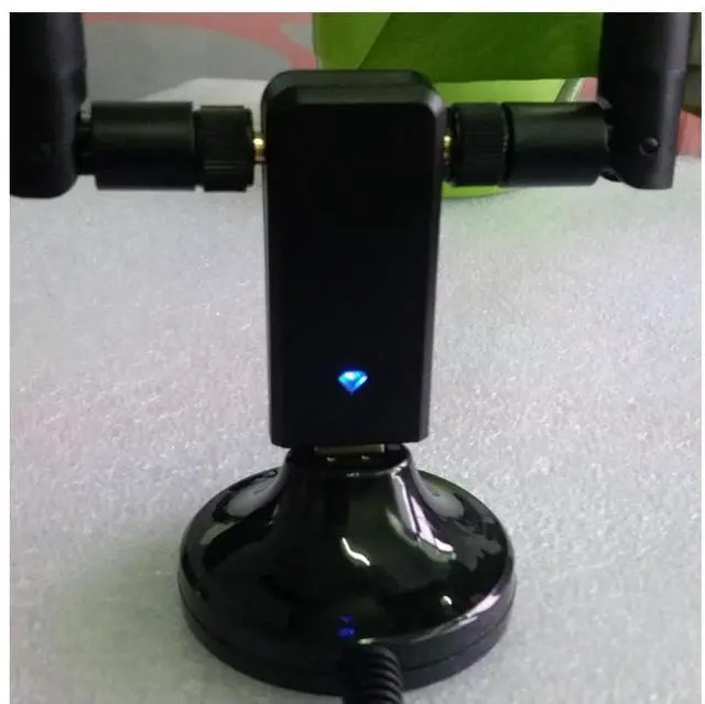 Alt view image 2 of 7 - 1x 1200M 11AC dual band wireless WIFI, with USB 3.0 WIFI Extension Cable External 2*3dBi Antenna