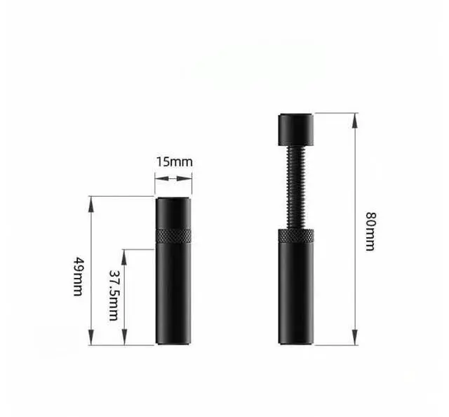 Main image of Graphics Card GPU Support Bracket, Adjustable Height GPU Sag Stand Bracket with Magnet and Non-Slip Sheet, GPU Holder for Prevent Universal VGA Graphics Card Sag - 49-80mm" - Black