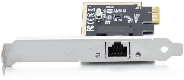 Alt view image 2 of 7 - 1Gbps PCIE Gigabit Network Card, Realtek RTL8111H Chip Single RJ45 Port LAN Adapter, PCIe X1, AutoNegotiation 10/100/1000Mbps, Supports Windows/Linux/Mac