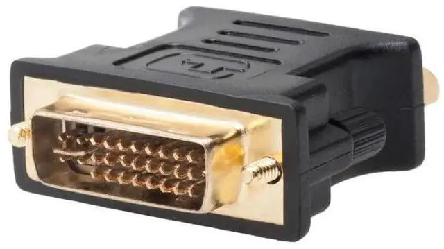 Main image of 2Pack DVII Dual Link Male to VGA 15Pin Female Adapter, 24+5 Pin Video Connector for PC, Laptop & Monitor