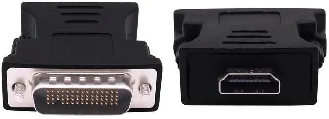 Alt view image 2 of 7 - DMS59 Pin to HDMI 1.4 Adapter, 59Pin DVI Male to HDMI Female Converter Connector for PC Desktop Graphics Card Computer Accessory