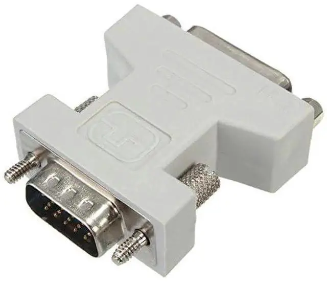 Alt view image 3 of 6 - DVII Female 24+5 Analog to VGA Male 15Pin Adapter Converter Connector
