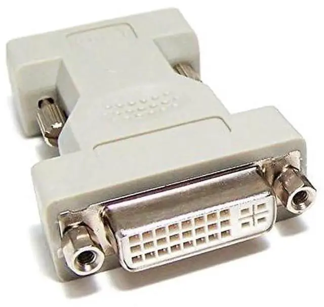 Alt view image 4 of 6 - DVII Female 24+5 Analog to VGA Male 15Pin Adapter Converter Connector