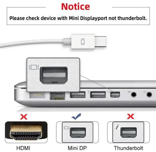 Alt view image 5 of 7 - DisplayPort 1.4 Male to Mini DP Female Adapter, 8K@60Hz & 4K@144Hz UHD (7680×4320) UltraHD Video Connector for Laptop, PC & Monitor