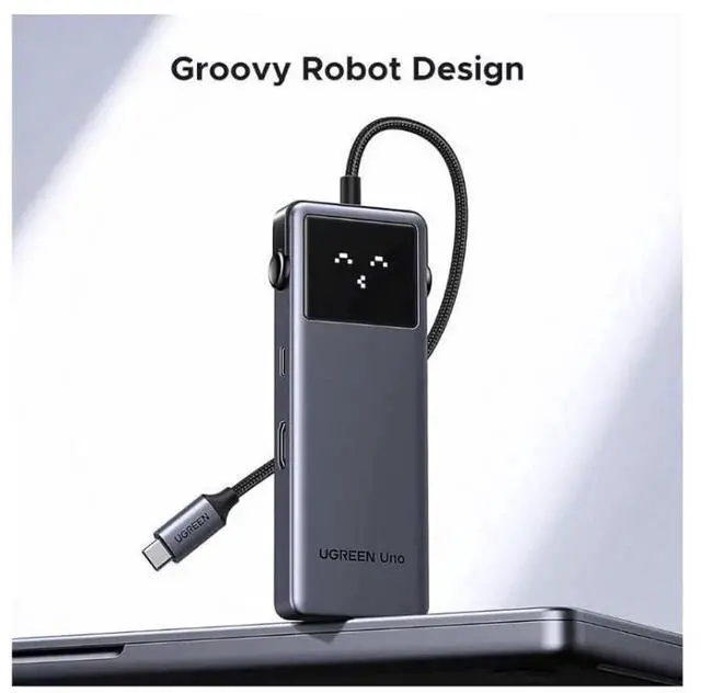 Alt view image 3 of 6 - UGREEN Uno 6in1 USBC Hub, 10Gbps USBC & USBA Data Ports, 4K@60Hz HDMI Output for MacBook Pro/Air, iPad Pro, Surface, XPS, ThinkPad & More