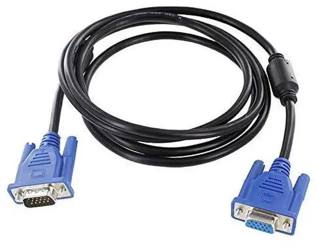 Alt view image 2 of 7 - 10Ft (3M) VGA Male to Female Extension Cable, HD15 Video Monitor Wire for LED Displays