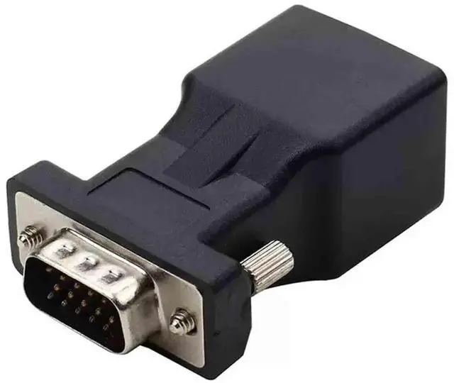 Main image of RJ45 8P8C Female to VGA 15Pin Male Adapter