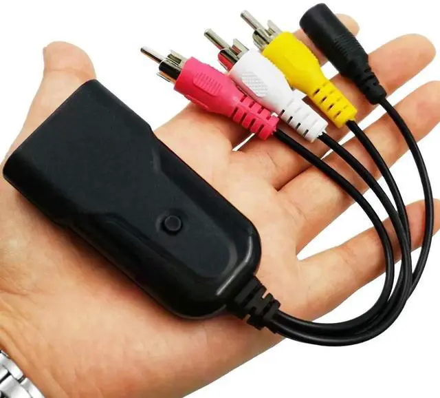 Alt view image 4 of 7 - HDMI to RCA Composite AV Converter Box, 720P 1080P HDMI2AV HD Mini Adapter with CVBS L/R Audio Output