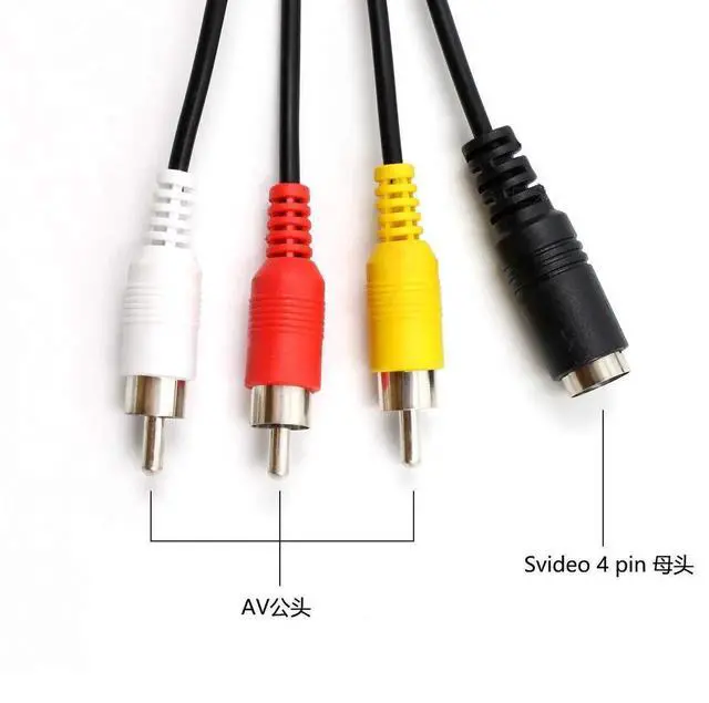 Alt view image 7 of 7 - 3RCA AV CVBS Composite & SVideo to HDMI Converter Adapter with R/L Audio, 720P/1080P Supported for PS2, PS3, NES, SNES, Nintendo 64 & HDTV