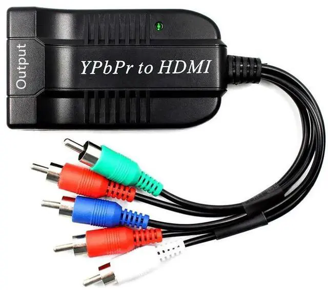 Main image of Male Component to HDMI Converter, 5RCA RGB YPbPr to HDMI Adapter Supports 1080P Full HD