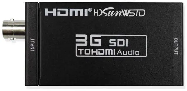Main image of Mini 3GSDI to HDMI Video Converter Adapter, Supports HDSDI & 3GSDI Signals, 720P/1080P Resolution