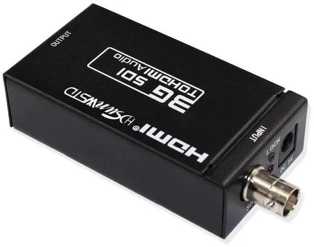 Alt view image 2 of 7 - Mini 3GSDI to HDMI Video Converter Adapter, Supports HDSDI & 3GSDI Signals, 720P/1080P Resolution