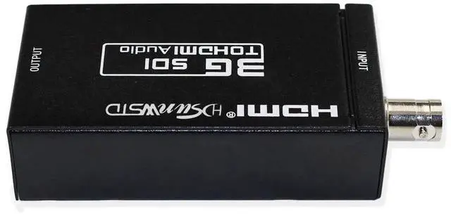 Alt view image 7 of 7 - Mini 3GSDI to HDMI Video Converter Adapter, Supports HDSDI & 3GSDI Signals, 720P/1080P Resolution