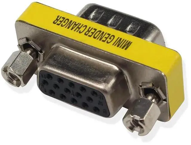 Alt view image 5 of 6 - 4Pack VGA Male to Female Mini Gender Changer Adapters for PC VGA Connectors