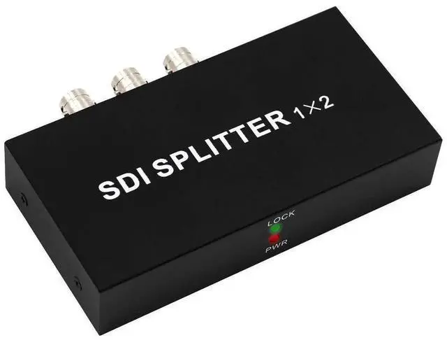 Alt view image 4 of 6 - 1x2 SDI Splitter, 1to2 Port Multimedia SDI Extender Adapter, Supports 1080P for TV, Projector, Monitor & Camera