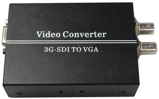 Main image of SDI to VGA BNC Video Converter Adapter with US Power Supply Adapter