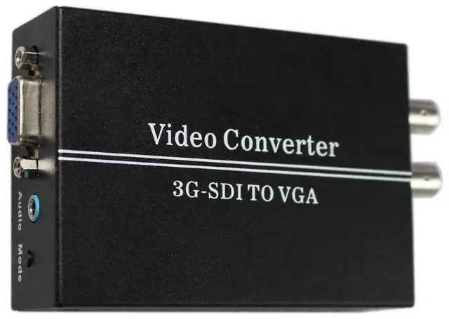 Alt view image 5 of 7 - SDI to VGA BNC Video Converter Adapter with US Power Supply Adapter