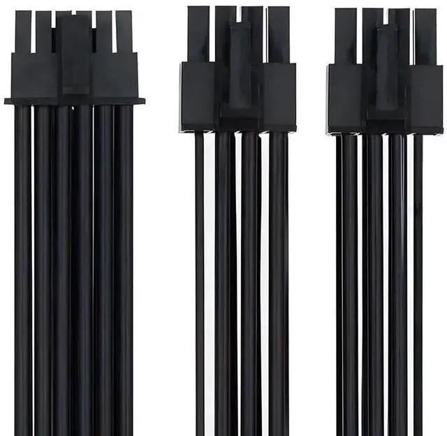 Main image of Dual ATX 8Pin to 12VHPWR ATX3.0 PCIE 5.0 Modular Power Cable, 16Pin 12+4P GPU Cable for RTX 3080 3090TI Graphics Cards & Modular PSUs