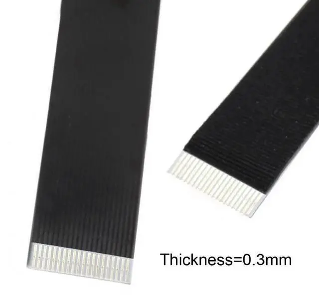 Alt view image 7 of 7 - 1.0M USBC Flat Ribbon Flex Extension Cable, USB 2.0 Male to Male 90 Degree Right Angled Charging & Data Transfer Adapter Cord