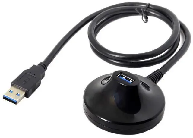 Alt view image 5 of 7 - 0.8M USB 3.0 Desktop Extension Cable, USB 3.0 TypeA Male to Female HighSpeed Data Transfer Cable