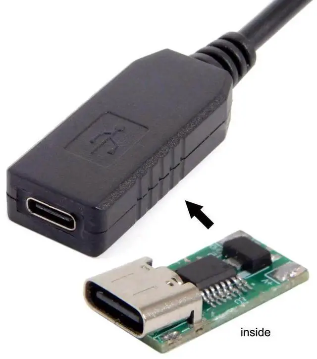 Alt view image 4 of 6 - USBC to DC 20V Power Adapter Cable, USBC to 4.0×1.7mm PD 65W Emulator Trigger Charging Cable