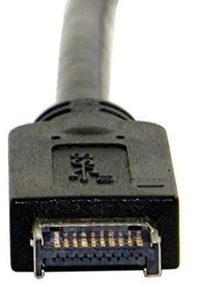 Alt view image 5 of 6 - 12cm USBC Front Panel Header to USB TypeE Motherboard Extension Cable Adapter, USB 3.1 Gen 2 10Gbps with PCIE Bracket