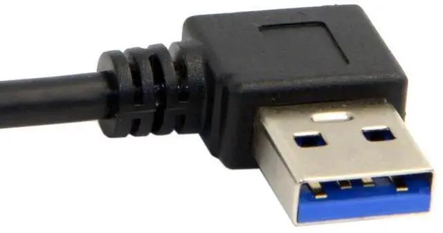 Alt view image 5 of 7 - 30cm 90 Degree RightAngled USB 3.0 to USBC Data Extension Cable for Tablet, Mobile Phone & Hard Disk Drive