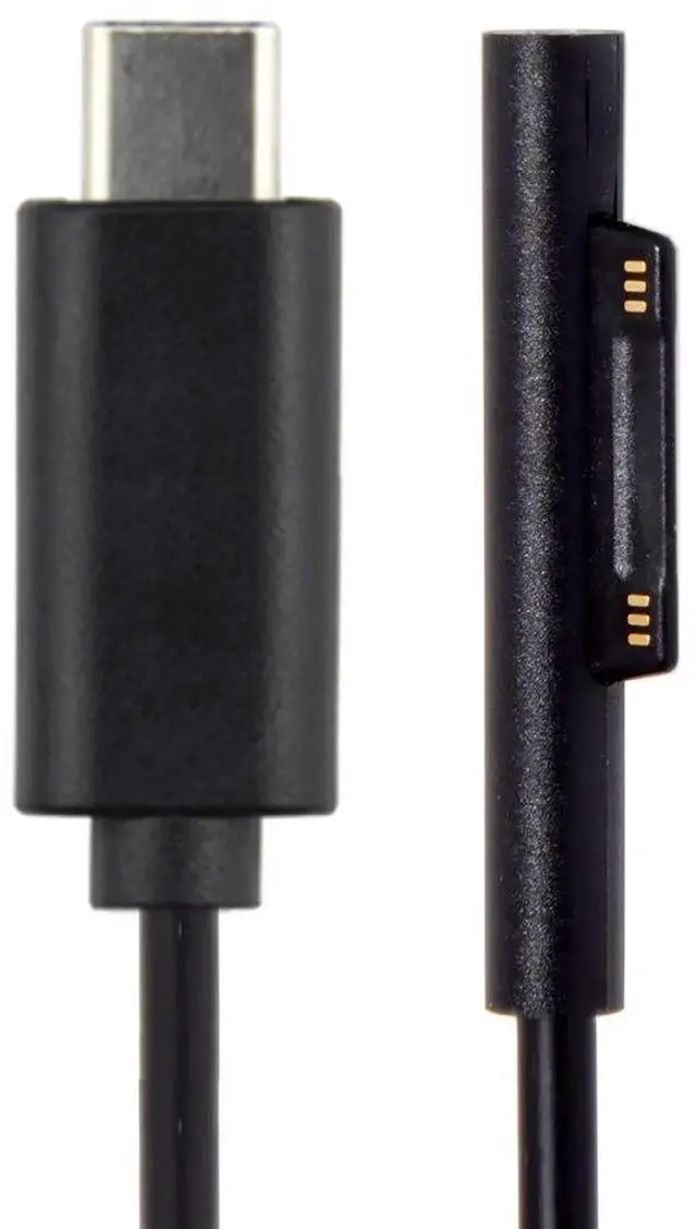Alt view image 5 of 7 - USBC to DC 1215V PD 65W Charging Cable for Microsoft Surface Pro 3/4/5/6 & Surface Book