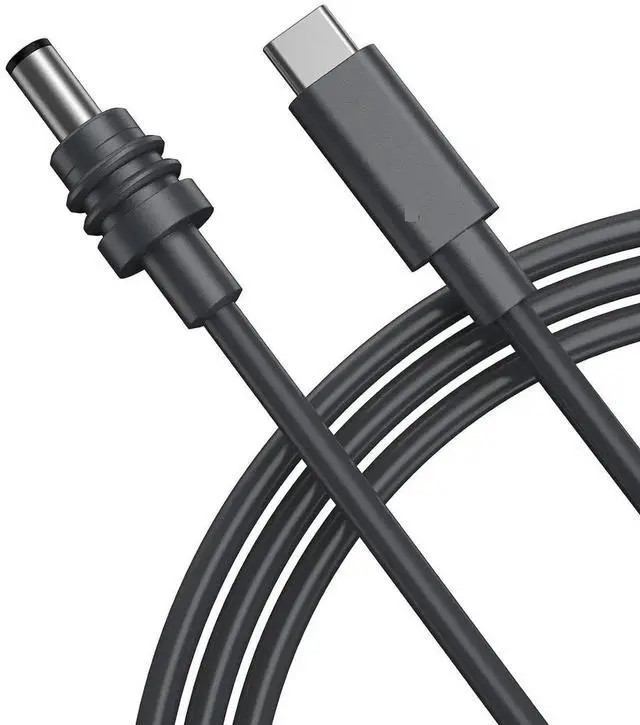 Main image of 100W 20V/5A PD Mini USBC to DC 5521 Power Cable, USBC to DC Charging Cord for Starlink Mini, Router, Travel & Outdoor Use 78.74 Inches