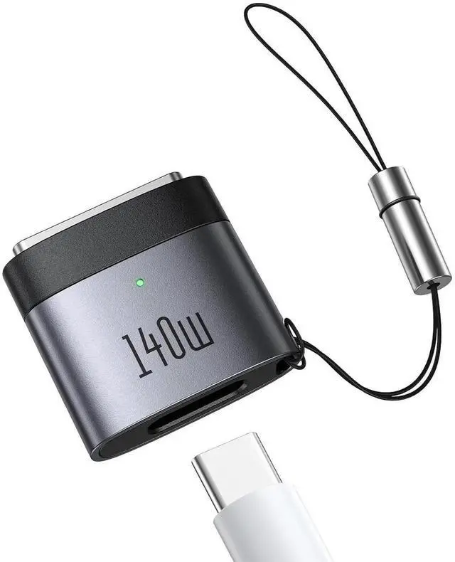 Main image of Mcdodo 140W USBC to MagSafe 3 Adapter with Lanyard, Portable Lightweight MagSafe to USBC Charger Compatible with MacBook Pro M1 M2 M3 (20212024) 14"/16", MacBook Air M2 M3 (20222024) 13"/15"