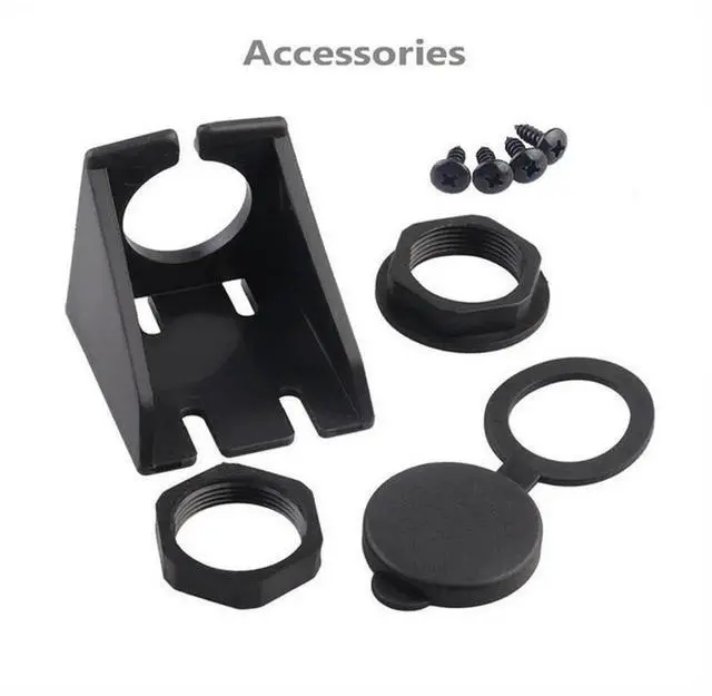 Alt view image 7 of 7 - USB 3.0 DualPort Flush Mount Extension Cable, 2 Male to 2 Female PanelMount Cord for Car Dashboard Installation