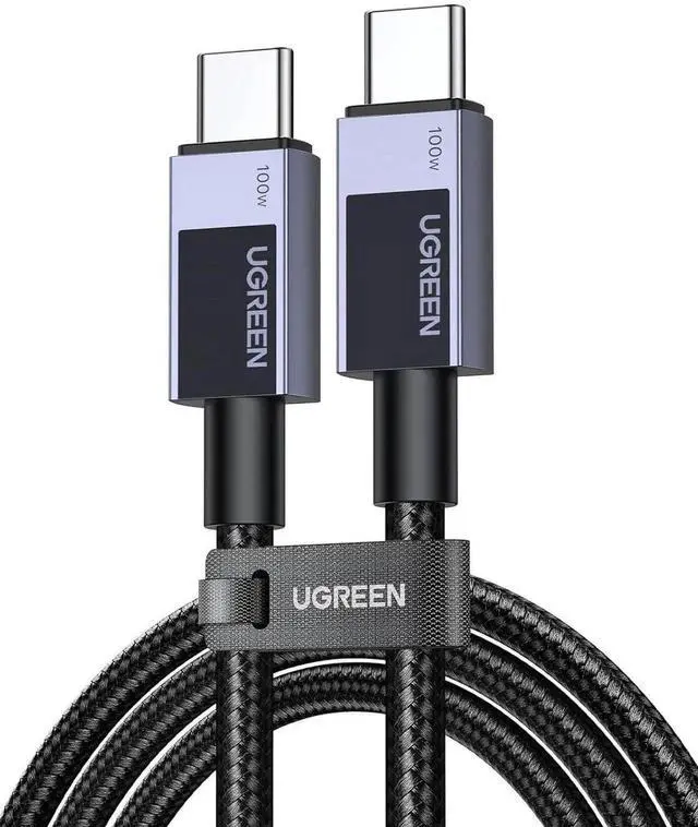 Main image of UGREEN 100W USBC to USBC Fast Charging Cable 10FT, TypeC Charger Cord Compatible with iPhone 17/17 Pro/17 Pro Max/16, MacBook Pro/Air, Galaxy S25/S24, iPad Pro/Air, Pixel 8
