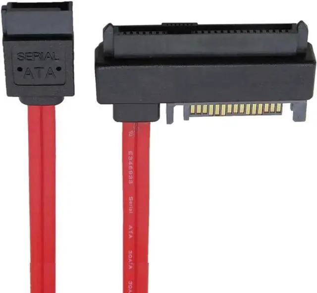 Main image of 50cm SFF8482 SAS 29Pin to SATA 22Pin Hard Drive RAID Extension Cable with 15Pin SATA Power Port
