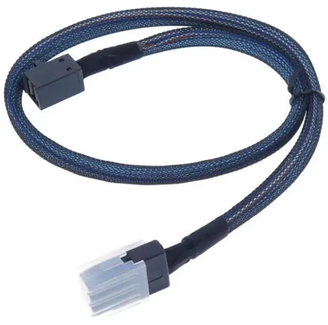 Alt view image 3 of 6 - 39.37 Inches Mini SAS SFF8087 to Mini SAS HD SFF8643 HighSpeed Internal Server Cable