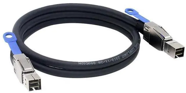 Alt view image 5 of 5 - 0.5M OCuLink PCIExpress SAS SFF8611 4i to SATA 7P Right Angle Server Hard Drive Cable, 32AWG 12Gbps HighSpeed Internal Harness
