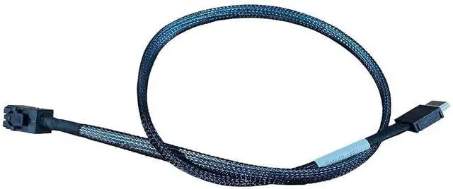Main image of MiniSASHD 4X to OCuLink 4X Cable, SFF8643 36Pin to SFF8611 42Pin HighSpeed Server Cable, 57CM (CBLSAST0929)