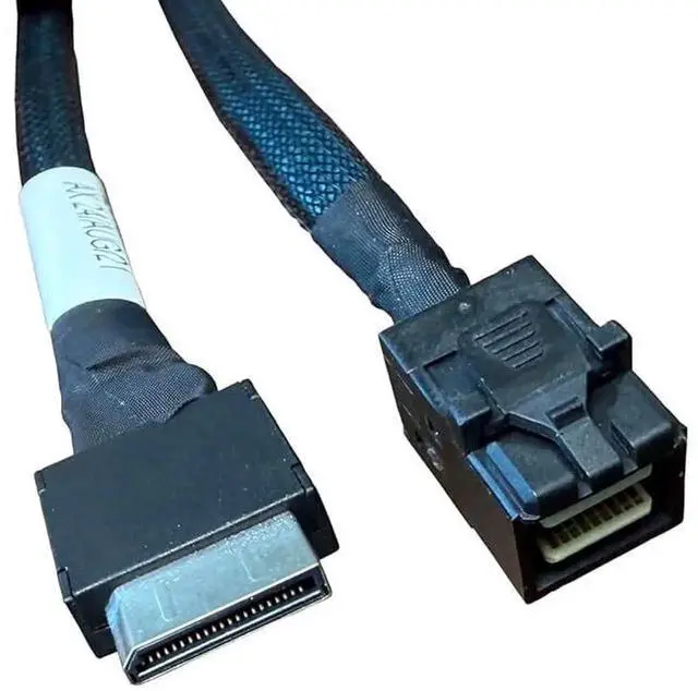 Alt view image 3 of 7 - MiniSASHD 4X to OCuLink 4X Cable, SFF8643 36Pin to SFF8611 42Pin HighSpeed Server Cable, 57CM (CBLSAST0929)