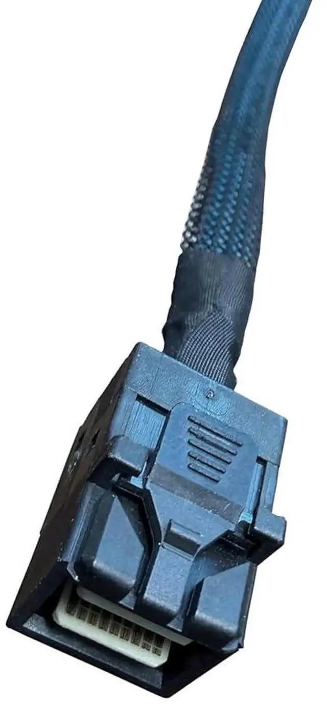 Alt view image 6 of 7 - MiniSASHD 4X to OCuLink 4X Cable, SFF8643 36Pin to SFF8611 42Pin HighSpeed Server Cable, 57CM (CBLSAST0929)
