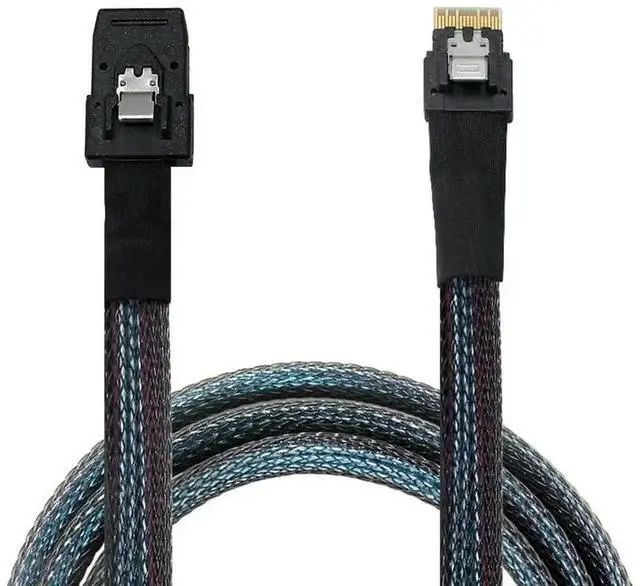 Main image of SlimSAS SFF8654 4i to SFF8087 HighSpeed Server Connection Cable, for Array Card & Backplane, 1M