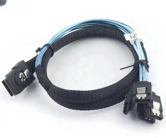 Main image of Mini SAS SFF8087 to 4Port SATA Connection Cable for Server, 3.3FT/1M