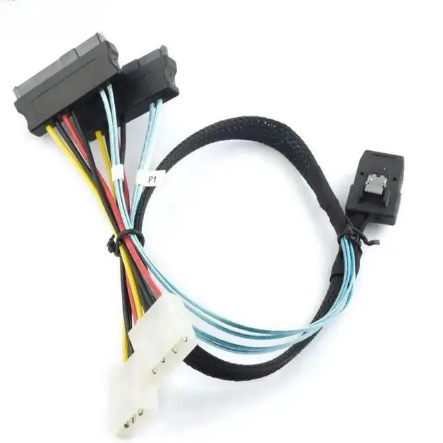 Main image of Mini SAS SFF8087 to 2Port Mini SAS SFF8482 Adapter Cable