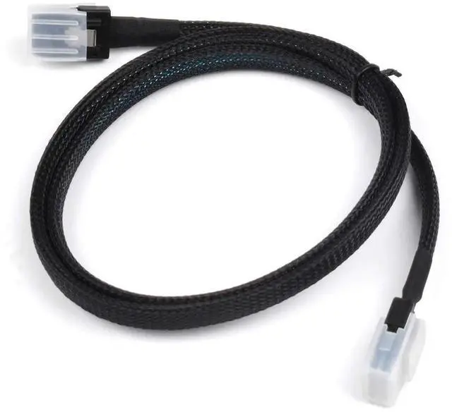 Alt view image 5 of 5 - Heretom 2PCS Internal Mini SAS 36Pin SFF8087 to SFF8087 Cable, 1M / 3.3 Feet