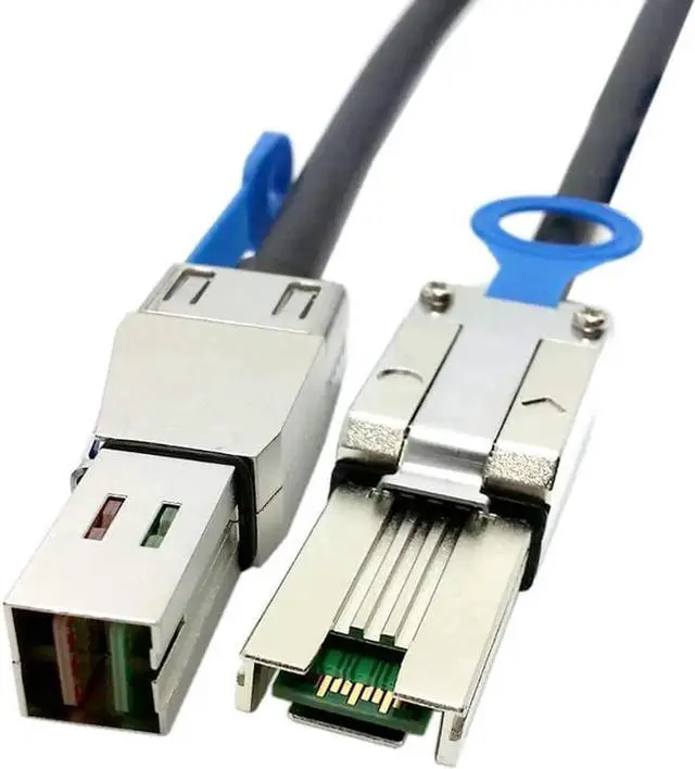 Main image of Mini SAS 4X SFF8088 to Mini SAS HighDensity HD SFF8644 External Server RAID Data Cable, 50cm
