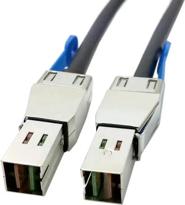 Main image of Mini SAS HD SFF8644 to SFF8644 External Server RAID Data Cable, 12Gbps HighSpeed, 50cm