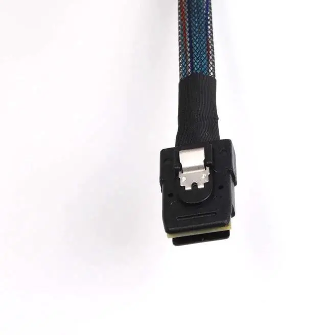 Alt view image 6 of 7 - 2PCS Internal Mini SAS HD SFF8643 to SFF8087 Cable, Compatible with RAID & PCIE Controllers, 3.3FT / 1M