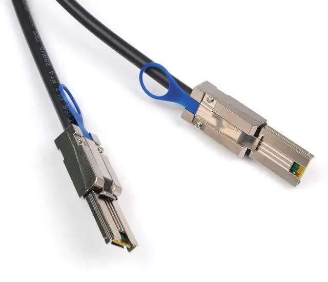 Alt view image 4 of 6 - Mini SAS 26Pin SFF8088 to SFF8088 External Attached SCSI Cable, 2M / 6.6 Feet
