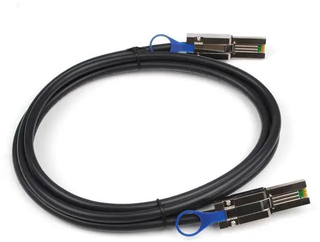 Alt view image 3 of 6 - Mini SAS 26Pin SFF8088 to SFF8088 External Attached SCSI Cable, 2M / 6.6 Feet