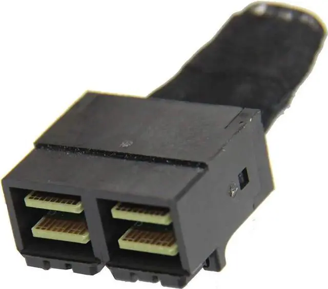 Alt view image 3 of 4 - LSI 94xx Series Dedicated 2×MiniSASHD 8X to 2×U.2 NVMe SSD Cable, SFF8643 72Pin to 2×SFF8639 68Pin, 75CM, Compatible with Broadcom MPN 055006500 / 055006400